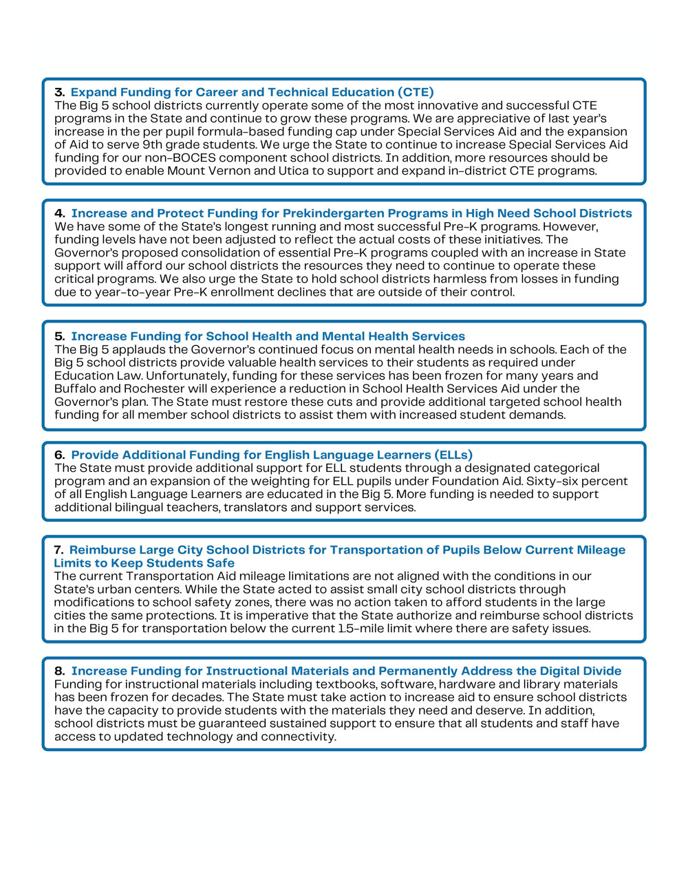 BIG0226 LEGISLATIVE STATE AID PRIORITIES 2