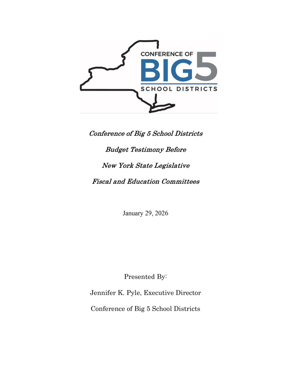 Big 5 Final 1